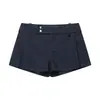 Ropa Europea y Americana para Mujer Transfronteriza Za Aliexpress Venta Caliente Conjunto de Dos Piezas Versátil y Relajado de Chaleco y Shorts