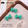 Estilo Ins DIY Moño Pintado Color Brillante Alta Saturación Cuentas Lindo Moño Joyería Hecha a Mano Cadena para Teléfono Móvil Accesorios