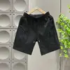 Shorts Casuais de Trabalho Americano Moderno com Bolsos de Verão para Homens, Corte Solto, Versátil, Respirável, Secagem Rápida, Cinco Pontos