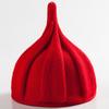 Nuevo de fábrica sombrero puntiagudo molino de viento sandía gorro twist para bebé imitación cachemira caramelo multicolor niños una generación de cabello