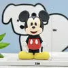 Llavero Mickey Minnie Llavero Colgante Pequeño Muñeca de Goma Mickey Minnie Llavero Colgante Pequeño Caja Misteriosa