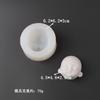 Versión Q arcilla ultraligera molde de cerámica suave muñeca bjd molde facial de silicona fondant resina epoxi molde facial