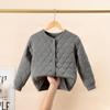 Forro de abrigo para niños y niñas, ropa de invierno, chaqueta acolchada de algodón, uniforme escolar para niños medianos y grandes, artefacto de seda cálida, chaqueta pequeña acolchada de algodón