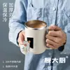 Suministro directo de fábrica Amazon taza caliente 304 acero inoxidable taza de café taza con popote taza de café portátil