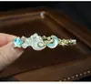 Pinza para el Cabello de Estrella de Mar Pequeña con Diamantes Completos de Nuevo Estilo de Verano para Mujer, Pinza para el Flequillo, Pinza Lateral, Pinza de Pato Accesorio para el Cabello
