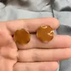 Pinza para Oreja Estilo Japonés y Coreano Pinza para Oreja de Mujer con Esmalte de Aceite Goteado Redonda Onda Simple Estilo Francés Pendientes de Estilo Frío Nuevos