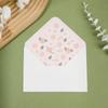 Sobre de Boda Transfronterizo Alto Valor Yan en Blanco Manuscrito Carta de Amor Papel de Carta Sobre Floreciente de Primavera Traje de Papel de Carta Venta al por Mayor