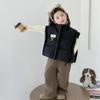 Chaleco para Niñas Otoño/Invierno 2025 Nuevo Moda Grueso de Algodón para Niños