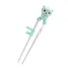 Palillos de práctica con dibujos animados para bebés, personalizados, de aprendizaje tridimensional, para niños, con entrenamiento asistido para educación temprana.