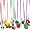 Cross-border Novo México 5 de maio Festa de Carnaval Plástico frisado Colar Produtos de feltro pendente pendurado
