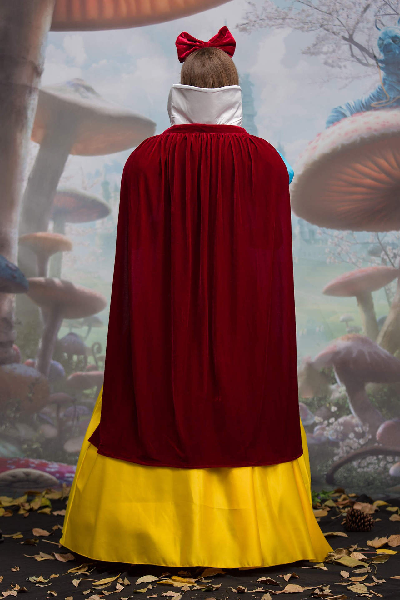 8681 S,M,L,XL,XXL,=75 头饰 披风 连