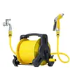 Pistola de agua a presión para lavado de autos, riego de verduras doméstico, lavado de pisos, boquilla para riego de flores, herramienta de limpieza, manguera, tubería de agua, juego de almacenamiento con aumento de presión
