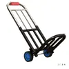 Carro de Mano Plegable para Uso Doméstico, Compras, Transportar Mercancías, Carrito de Equipaje Portátil