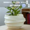 Venta de Liquidación de Macetas de Cerámica Tamaño Extra Grande para Uso en el Hogar con Plato, Diseño Único para Uso en el Hogar, Adecuadas para Cultivar Orquídeas Phalaenopsis y Suculentas