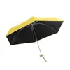 Guarda-chuva com 50% de desconto, guarda-sol com revestimento preto, guarda-sol de bolso, uso duplo para sol e chuva, compacto, portátil, mini guarda-chuva ultraleve