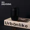Copo de café da moda de pequena capacidade, caneca de pétala de aço inoxidável, acompanhamento portátil para homens e mulheres, presentes publicitários, copos personalizados