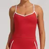 Amazon Transfronterizo Color de Contraste Nude Sujetador de Yoga Correa Fina Espalda Hermosa Secado Rápido Chaleco Deportivo Ropa Interior para Correr Fitness para Mujeres