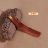 Borla de Seda de Hielo de Poliéster de 12 cm con Hilo Dorado DIY Hecho a Mano Colgante de Borla Hanfu Qipao