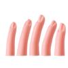 Produtos para unhas silicone com dedo falso magnético dedo dedo dedo de prática dedo molde de unha ímã dedo 5 conjuntos