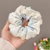 Gomas para el Cabello de Encaje Color Crema para Niños, Accesorios para el Cabello Elegantes y Versátiles para Niñas Pequeñas
