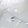 Diseño de Nicho Pulsera de Estrella y Luna para Mujer Personalidad Simple Corazón de Niña Fantasía Mori Mejor Amiga de Estudiante Pulsera
