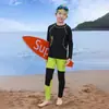 Conjunto de Baño Original de Hilo con Protección Solar para Niños 2026 Nuevo Verano Diseño de Panda para Niños Mayores, Secado Rápido, Resistente al Cloro Conjunto de Tres Piezas