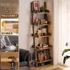 Estantería trapezoidal de madera maciza, estante de exhibición de almacenamiento para ventanal, estante de almacenamiento de pie, estantería integrada de pared, armario de almacenamiento, armario de esquina