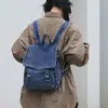 Mochila de Moda Tendência Verão 2026 Bolsa Escolar para Estudante Cor Sólida Bolsa para Ciclismo Caminhada Bolsa de Viagem Lazer
