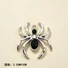 Cross-border retro dark wind spider colar gótico vento incrustado liga pingente colar menina Halloween atacado