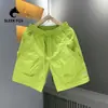 Diseño Casual y Sencillo de Doble Bolsillo con Cintura de Cordón, Shorts Deportivos de Verano Transpirables de Secado Rápido, Ropa Versátil para Hombre