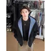 Sudadera con capucha de doble cara de estilo americano de moda para hombre, diseño de otoño 2026, sudadera versátil para pareja