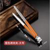Pinza para barbacoa de estilo coreano, pinza para barbacoa de acero inoxidable, pinza para carne, pinza para barbacoa de buffet, pinza extendida para alimentos de cocina comercial