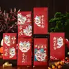 Exclusivo al por mayor2027 Año Nuevo del Cabra Sobres Rojos con Diseño de Panda de la Suerte para Año Nuevo y Festival de Primavera