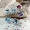 Lentejuelas para Uñas Estrella Fugaz Tamaños Mixtos Estrella de Cinco Puntas Materiales Decoraciones para Uñas Accesorios de Maquillaje para Conciertos