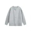 Ropa Vintage Yidao Otoño 2026 Nuevo Suéter Cardigan Sencillo de Color Sólido para Hombres y Mujeres, Chaqueta de Punto Holgada Moderna Estilo Japonés