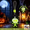 Serie Original de Halloween Colgante Pequeño de Peluche Llavero de Dibujos Animados Momia Calabaza que Brilla en la Oscuridad Adorno Regalo Venta al por Mayor
