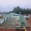 Postes para Cultivo de Algas Marinhas, Tubos Ocos de Fibra de Vidro, Postes de Suporte para Cultivo Aquático Artificiais Resistentes ao Vento, Suportes Ocos Leves