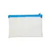 Bolsa Transparente para Lápices A5 Bolsa de Papelería de PVC Bolsa para Bolígrafos de Estudiante Estuche para Lápices Bolsa de Almacenamiento Multifuncional Impermeable con Cremallera