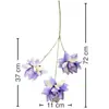 Arranjo de flores de rosa com 3 cabeças para cerimônia de casamento, decoração de corredor, flores artificiais para decoração de casamento, flores artificiais para decoração de quarto de casamento