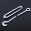 Tensor de Aparejo de Acero Estándar Nacional Hebilla Espiral Perno de Cesta Larga de Alambre Tensor de Cable de Acero Tensor de Cuerda de Barco para Levantar