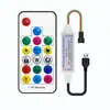 Luz de Sinfonia com Controlador Bluetooth Música Aplicativo de Celular Controle Remoto Infravermelho RGB Baixa Tensão DC/USB 5V12V24V