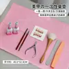 Manicura Anti-Suciedad Desechable Junta Impermeable Doble Cara Eliminación y Pulido de Uñas Herramienta de Limpieza Especial a Prueba de Polvo Mantel para Mesa de Manicura