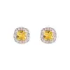 Pendientes de Zirconia Súper Brillantes, Estilo Coreano, Simples, Exquisitos y de Alta Gama, Lujo Accesible, Nicho, Diseño Elegante y Versátil, Joyería para Orejas para Mujeres