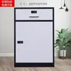 Archivero de acero, gabinete metálico con cerradura, gabinete pequeño para uso doméstico, mesita de noche con cerradura de contraseña, gabinete móvil, mueble de oficina con cajones