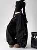 Pantalones Anchos de Estilo Americano para Mujer, Nuevos de Primavera y Verano Estilo Coreano Sueltos Danza Callejera Plisados Casuales Deportivos Largos