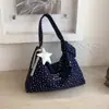 Bolso de hombro casual estilo coreano con estampado floral para mujer, nuevo modelo 2026, bolso tote de gran capacidad, bolso de hombro moderno