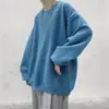 Uniformes de Trabajo de Algodón Puro 2025 con Texto Impreso, Sudaderas Lisas de Color Sólido para Otoño, Venta al por Mayor desde Fabricante, Venta al por Mayor para Hombre, Cuello Redondo Tallas Grandes