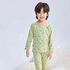 Conjunto Térmico de Otoño e Invierno Ropa Interior Infantil Categoría a Ropa de Otoño para Niños y Niñas Ropa para el Hogar para Bebés Pijama para Bebé Algodón Puro