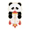 Broche Emblema Desenho Animado Série Panda