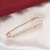 Broche Roupa Decorativo Agulha Calças Cintura Apertada Artefato Cintura Apertada Pino Botão de Pérola Anti-deslize Leve Fixo Acessórios de Roupa